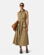 VESTIDO CARGO CAMEL COM CINTO REMOVÍVEL ICEBERG WOMAN - Image 2
