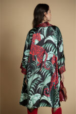KIMONO REVERSIVEL ESTAMPA TROPICAL SAHOCO - Image 2