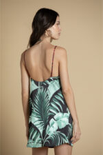 VESTIDO REVERSIVEL ESTAMPA TROPICAL SAHOCO - Image 3