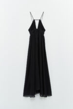 VESTIDO FLUIDO PRETO LONGO ELEH - Image 5