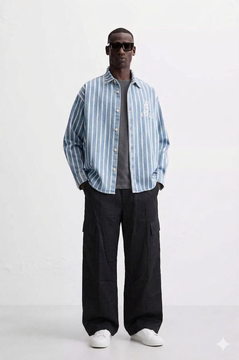 Gemini_Generated_Image_m5xwa7m5xwa7m5xw CALÇA JOGGING PRETA ICEBERG MEN - Image 1