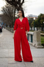MACACAO VERMELHO COM CINTO RINASCIMENTO - Image 2
