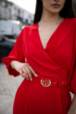 MACACAO VERMELHO COM CINTO RINASCIMENTO - Image 3
