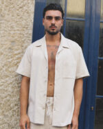 CAMISA MANGA CURTA BEGE ICEBERG MEN - Image 3