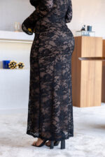 VESTIDO DE RENDA COM FLORES PONTO CHIC - Image 7