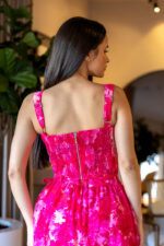 CROP TOP ESTAMPA FLORIDA ROSA FRACOMINA - Image 2