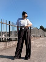CALÇA PANTALONA SPORT PRETA GAELLE PARIS - Image 2