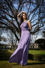 VESTIDO LAVANDA EM LUREX RINASCIMENTO - Image 2