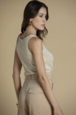 TOP DE MALHA BEGE SAHOCO - Image 2