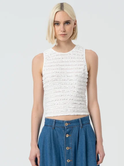 TOP DE RENDA BRANCO FRACOMINA