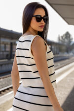 CONJUNTO BEGE COM RISCA PONTO CHIC - Image 2