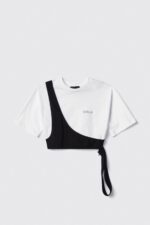 T-SHIRT BRANCA COM PRETO GAELLE PARIS - Image 3