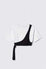 T-SHIRT BRANCA COM PRETO GAELLE PARIS - Image 4