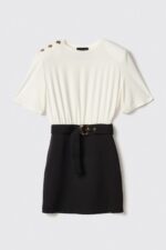 VESTIDO BICOLOR GAELLE PARIS - Image 8