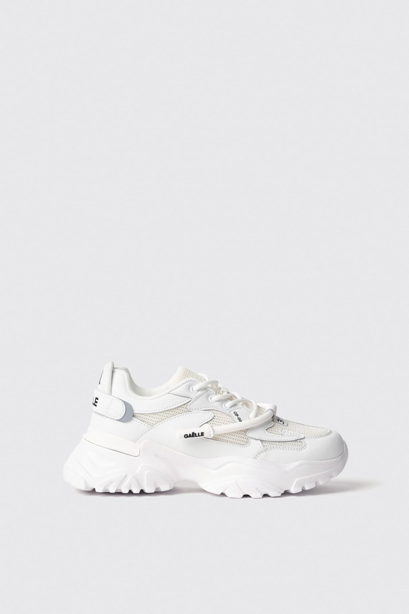 0027271_sneakers-runner-in-mesh-con-stopper-logato-in-rubber-bianco_2000 TÉNIS BRANCO GAELLE PARIS - Image 1