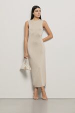 VESTIDO COMPRIDO MALHA LUREX GAELLE PARIS