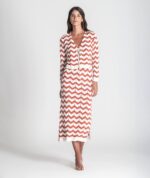 VESTIDO CRU ZIG ZAG COM BRILHO RUGA - Image 2