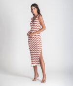 VESTIDO CRU ZIG ZAG COM BRILHO RUGA - Image 4