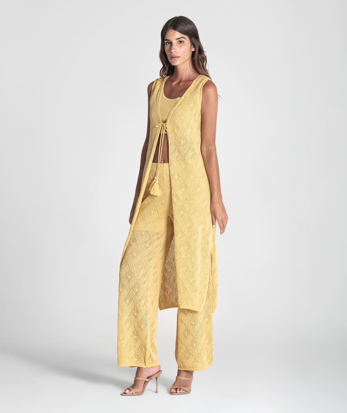 18422-large_default COLETE AMARELO PERFURADO COM ATILHOS RUGA - Image 1