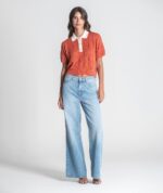 CAMISOLA POLO PERFURADA TELHA RUGA - Image 4
