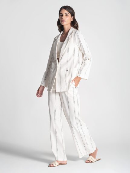 BLAZER RISCAS MANGAS  AJUSTÁVEIS RUGA