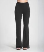 CALÇA PRETA BOCA DE SINO RUGA - Image 2