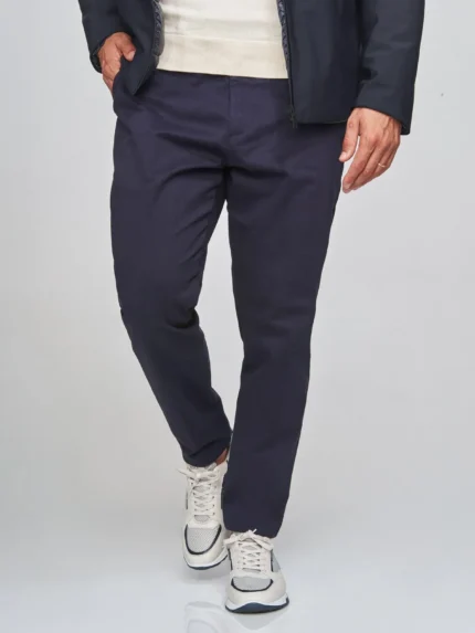 CALÇA CHINO TAPARED AZUL