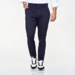 CALÇA CHINO SLIM FIT AZUL ZOLF