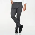 CALÇA CHINO SLIM FIT CINZA ANTRACITE ZOLF
