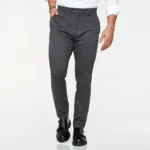 CALÇA CHINO SLIM FIT CINZA ANTRACITE ZOLF - Image 2