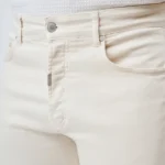 CALÇA SARJA RINGUE SLIM FIT BEGE CLARO ZOLF - Image 3