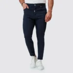 CALÇA SARJA RINGUE SLIM FIT  AZUL ZOLF