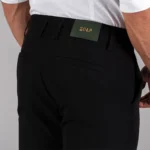 CALÇA COM CORDÃO SLIM FIT PRETA ZOLF - Image 5
