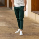 CALÇA RINGUE TAPERD VERDE ESCURO ZOLF