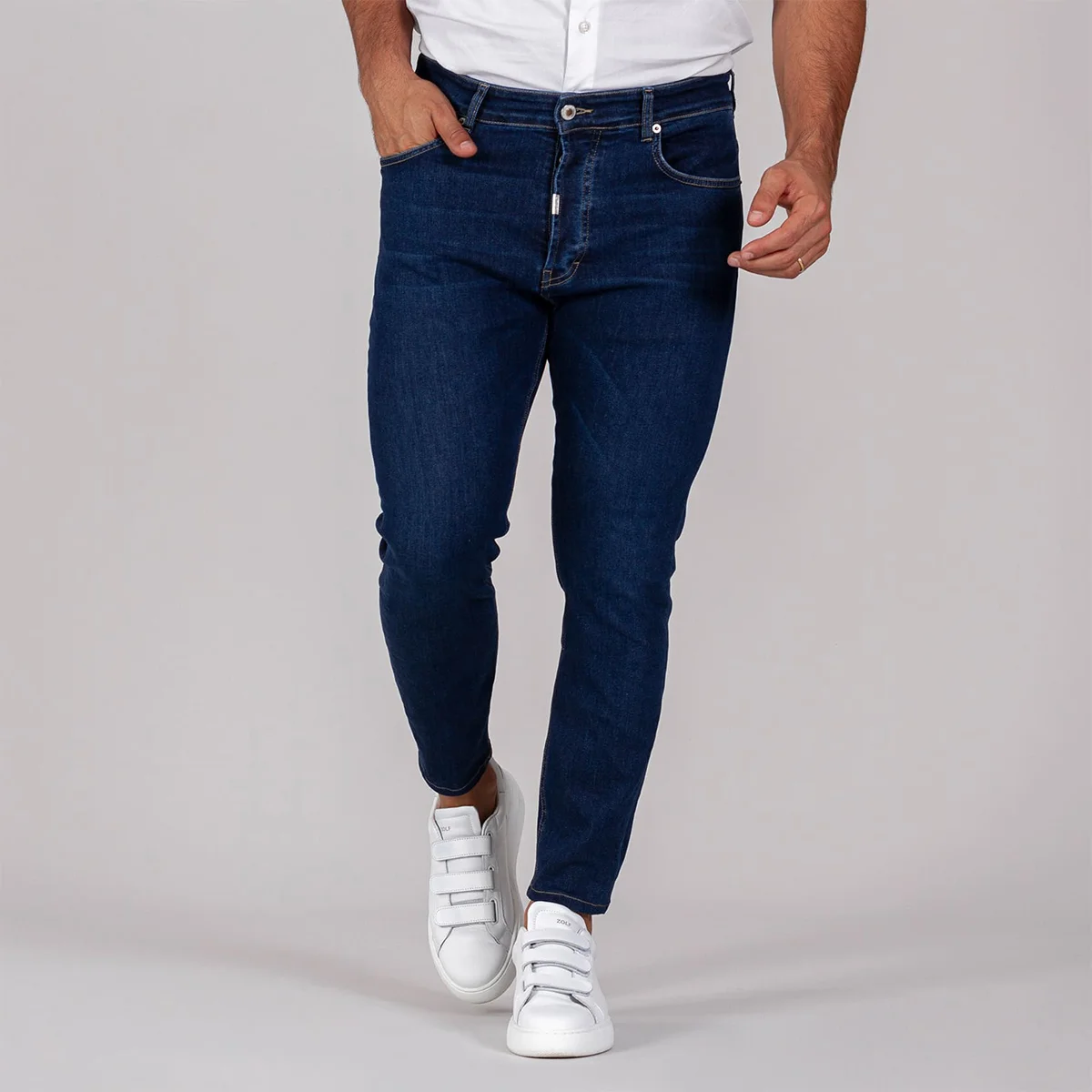 234011003_1 DENIM DESENCOLADA SLIM FIT ZOLF - Image 1