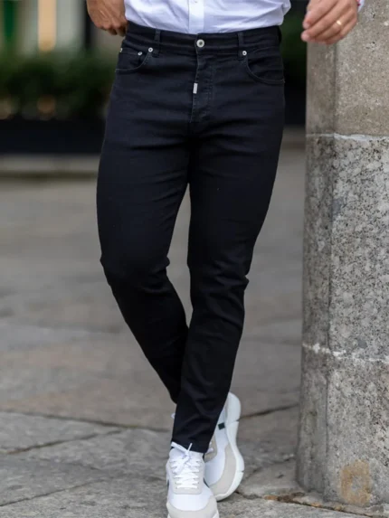 DENIM PRETA SLIM FIT ZOLF