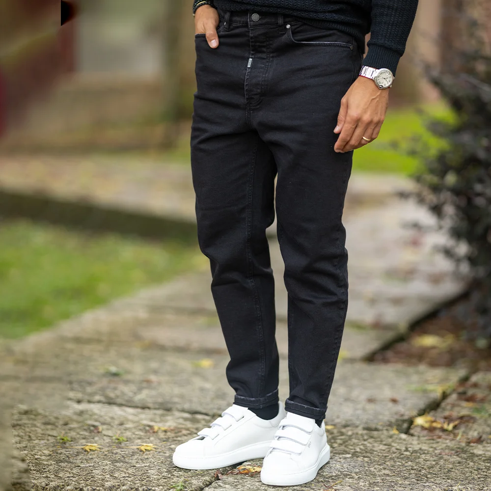 234011014 DENIM PRETO TAPERED ZOLF - Image 1