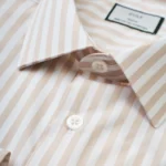 CAMISA CLÁSSICA COM RISCA BEGE ZOLF - Image 2