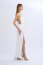 VESTIDO BRANCO COM TRANSPARÊNCIA NO SECRETS - Image 4