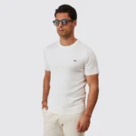 T-SHIRT DE MALHA TRICOT BRANCA ZOLF