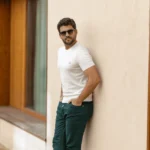 T-SHIRT DE MALHA TRICOT BRANCA ZOLF - Image 3