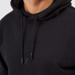 CAMISOLA HOODIE PRETA ZOLF - Image 3