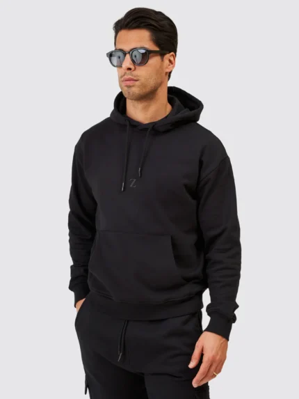 CAMISOLA HOODIE PRETA ZOLF