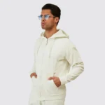 CASACO HOODIE OFF WHITE ZOLF - Image 2