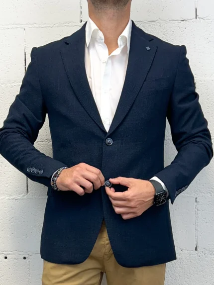 BLAZER AZUL GIANNI LUPO