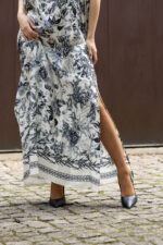 VESTIDO COMPRIDO ESTAMPADO SIMONA CORSELLINI - Image 4