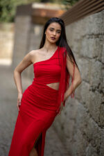 VESTIDO COMPRIDO COM FRANJAS PONTO CHIC - Image 2