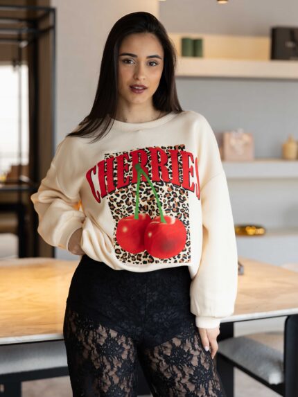 SWEATER CHERRIES PONTO CHIC