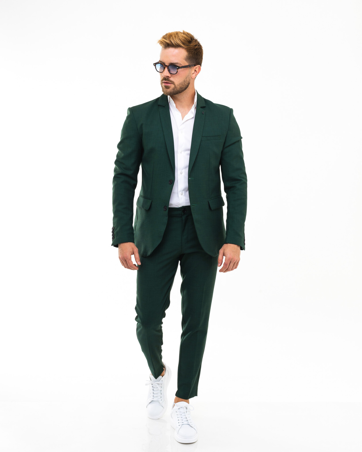 SUT004-1 FATO LINEN VERDE OLIVA IC WEAR - Image 1