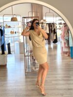 VESTIDO MALHA LUREX GAELLE PARIS - Image 3